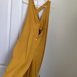 Mustard Yellow Jumpsuit